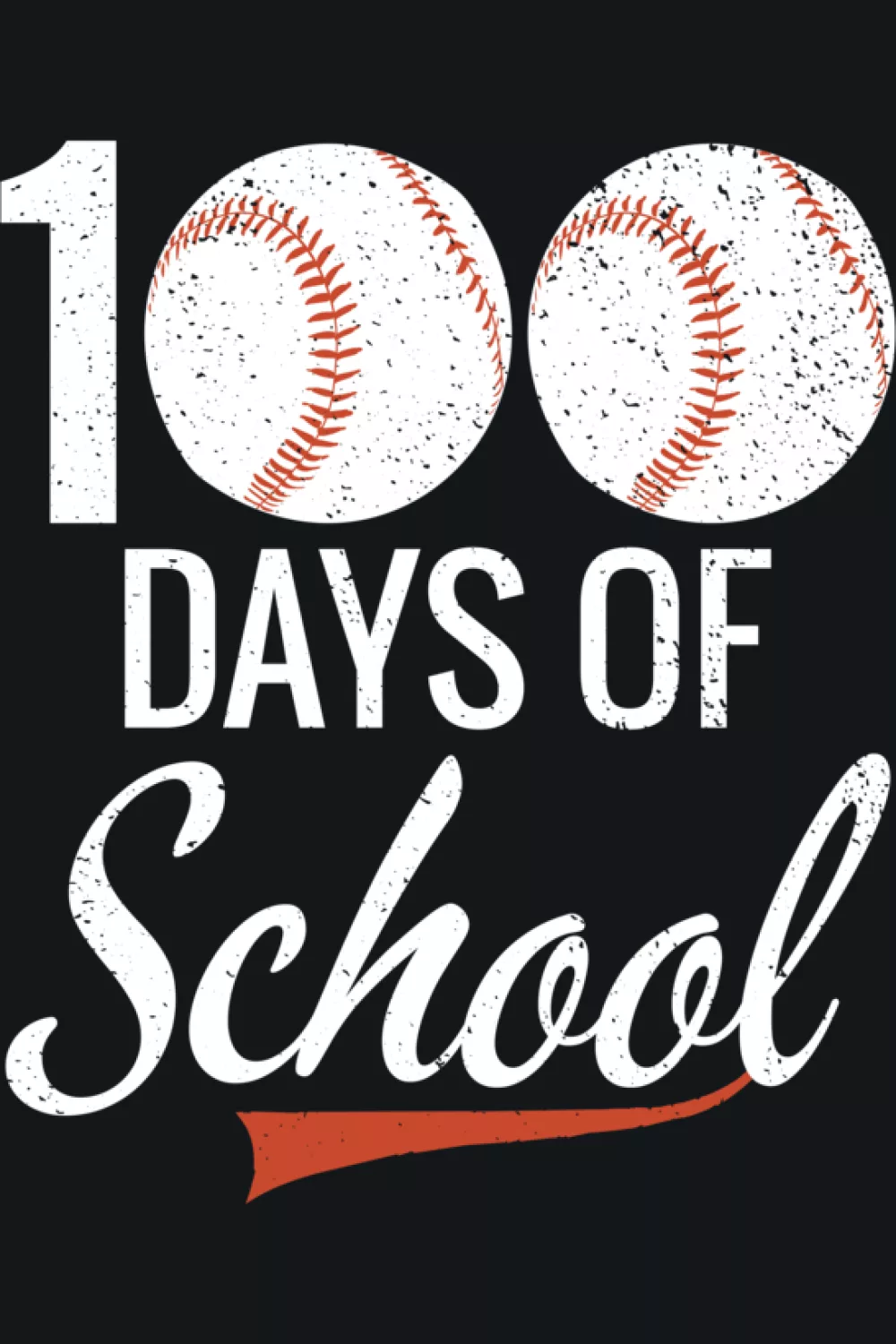 teacher baseball 100th day shirt