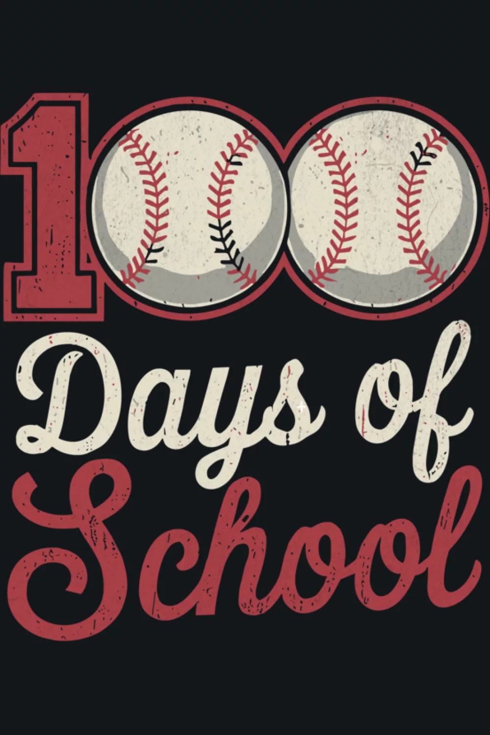 teacher kids baseball 100 days shirt