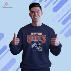 Cozy sweatshirt with Giants Big Blue logo in navy