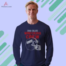 Long sleeve Giants Wrecking Crew navy