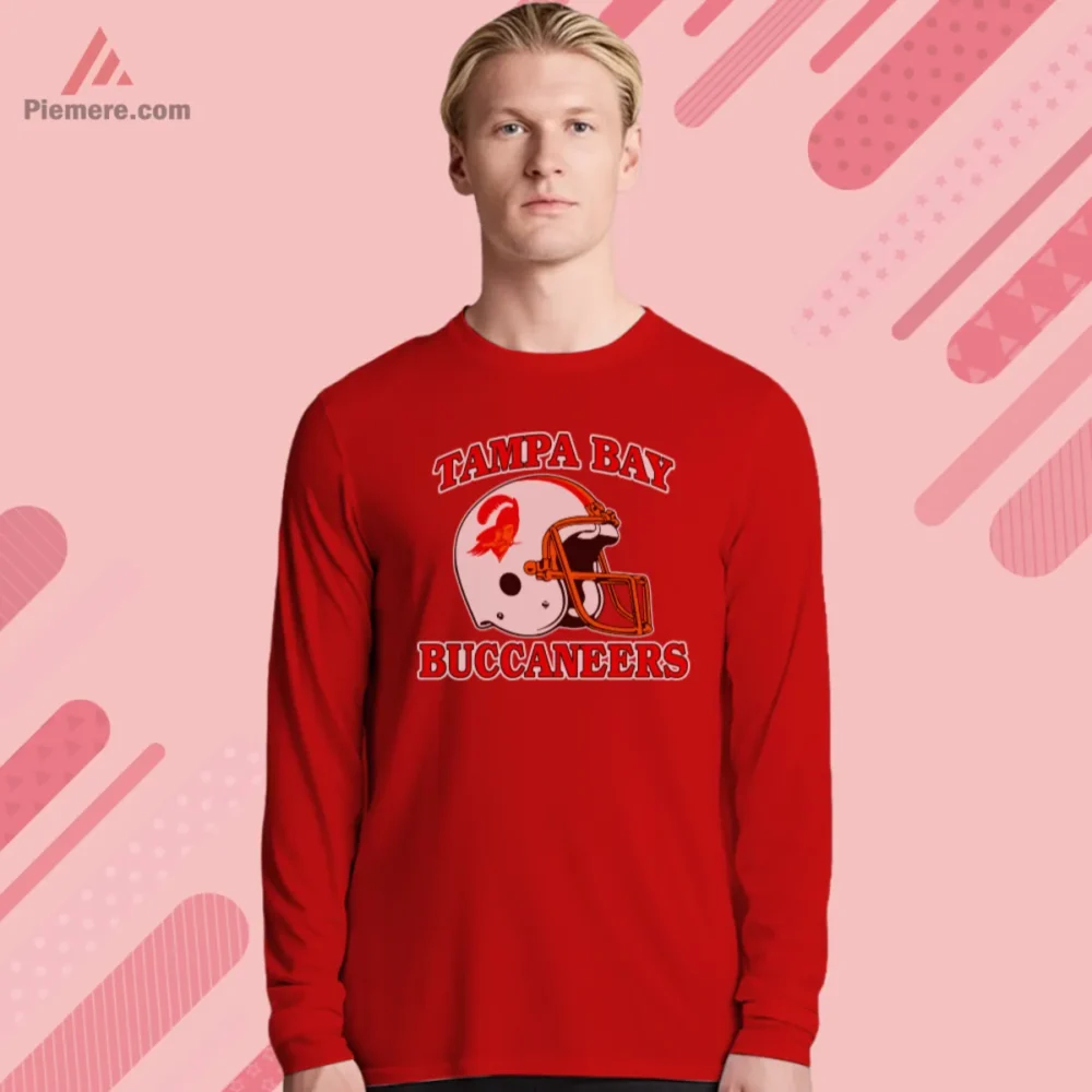 Tampa Bay Buccaneers Bucco Bruce helmet long sleeve red