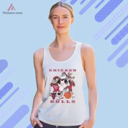 Chicago Bulls Looney Tunes tank top white
