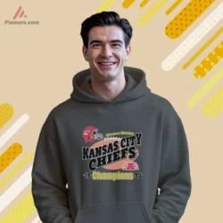 Charcoal hoodie showing Champions 95 artwork for Kansas City fans