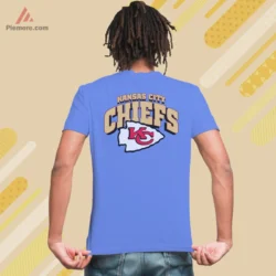 Back view with arrowhead and Kansas City arch on light blue