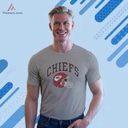 1990s Kansas City Chiefs Helmet Football Shirt with bold helmet graphic