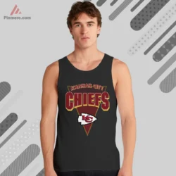 Black tank top with Kansas City pennant logo art