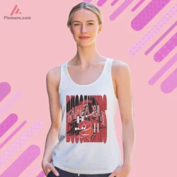 1990s Tampa Bay Buccaneers Bucco Bruce Head Logo Football Shirt women tank top white
