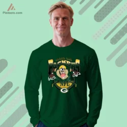 Packers Taz Looney Tunes long sleeve in forest green