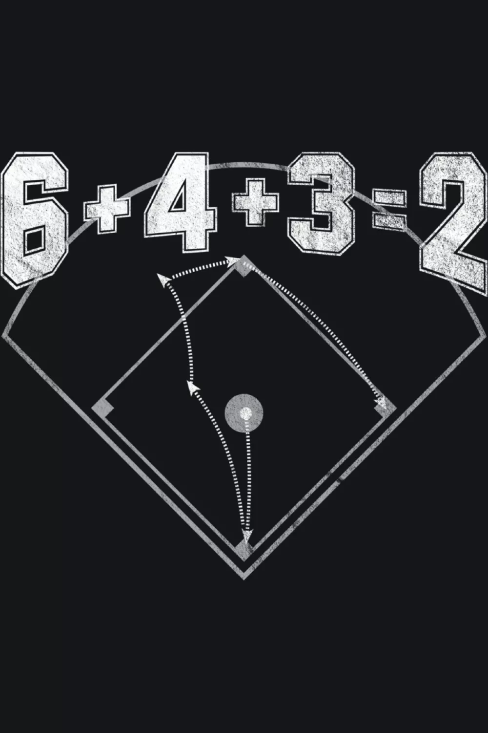 Monochrome 6 4 3 2 with diamond outline