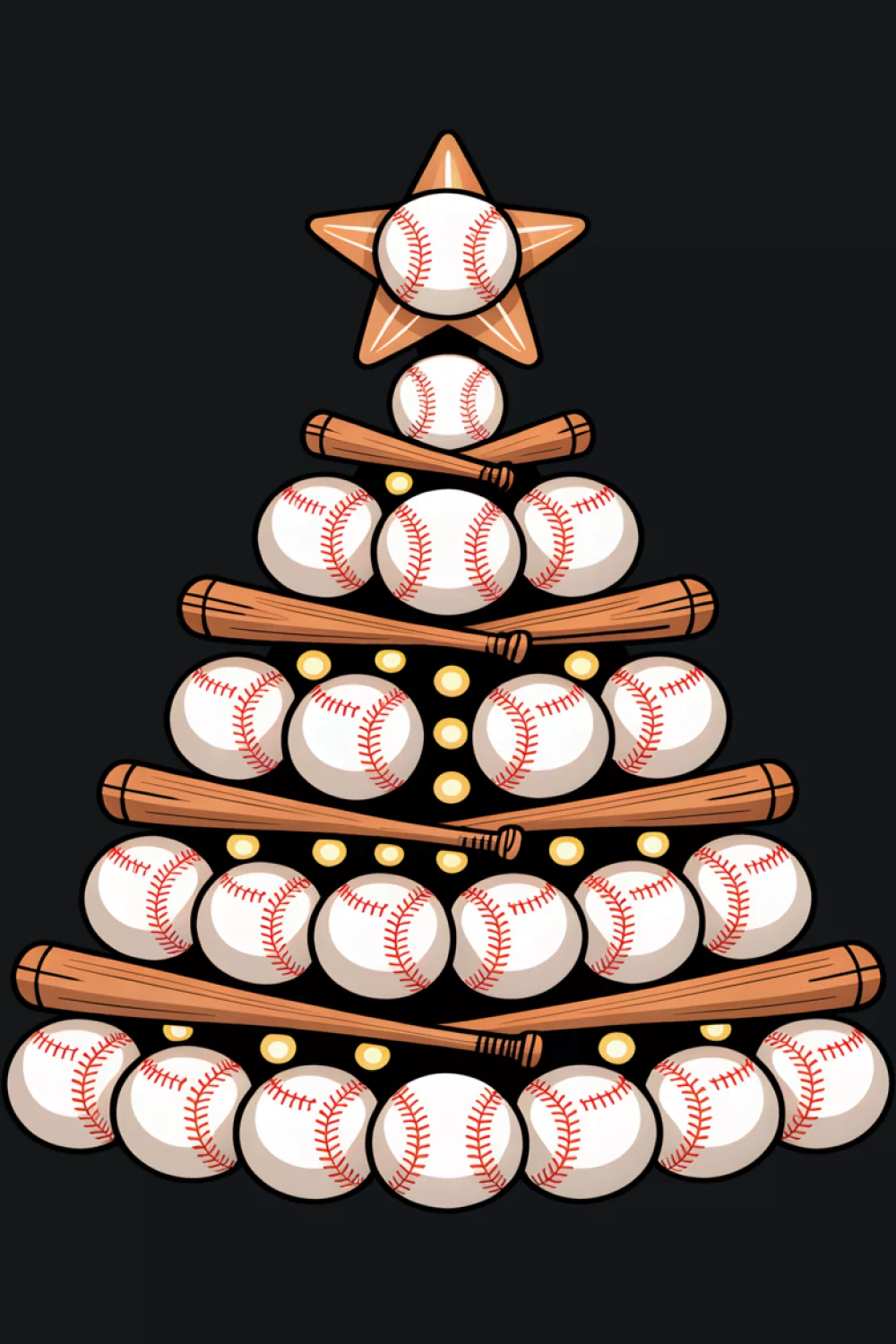 Festive tree full of ornaments gifts and balls around the base.