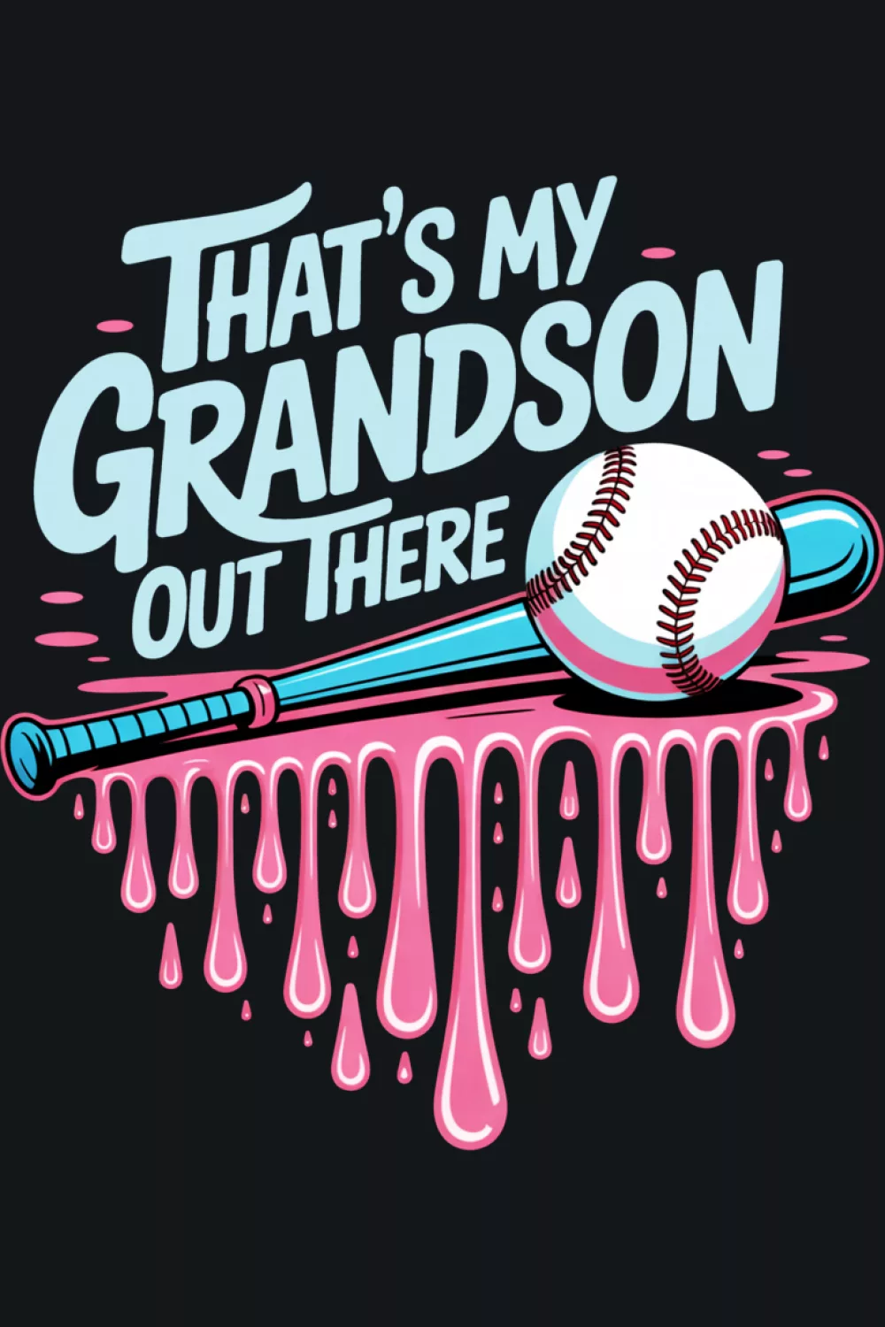 Coordinated grandparents baseball outfit idea