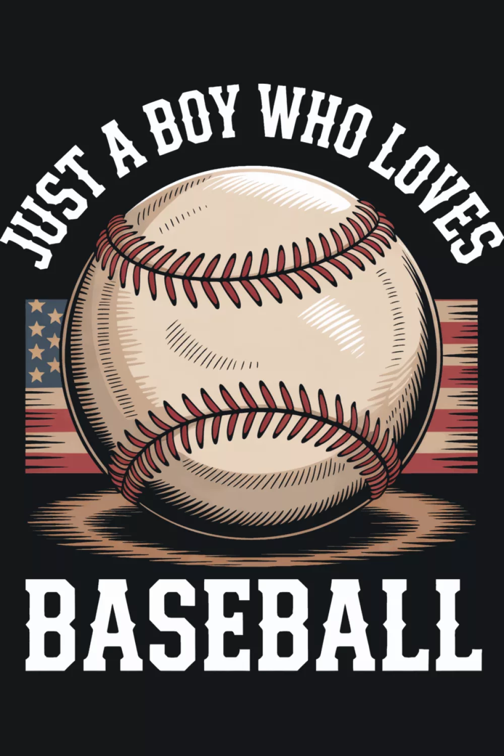 Fan focused baseball graphic with bold lettering