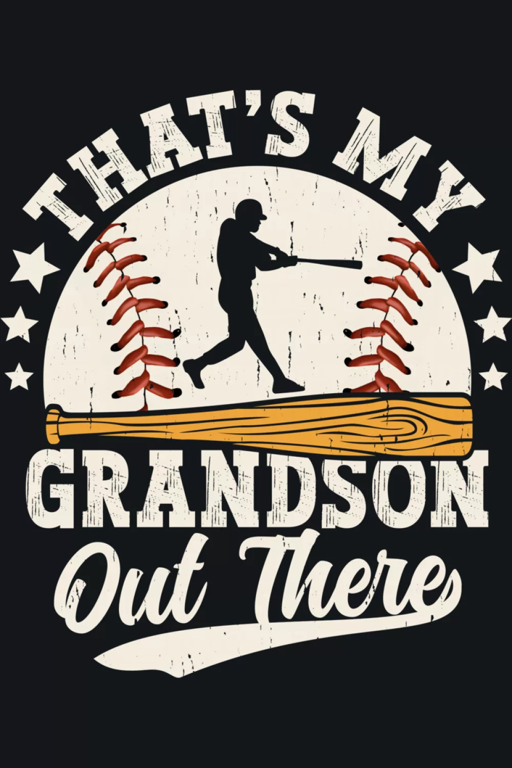 grandma and grandpa baseball fan outfit