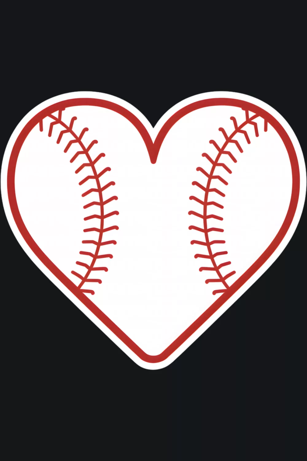 41+ Love Baseball Heart Shirt Design Ideas for Game Day and Valentines Day 49 Simple baseball heart design that reads fast in photos and group shots.