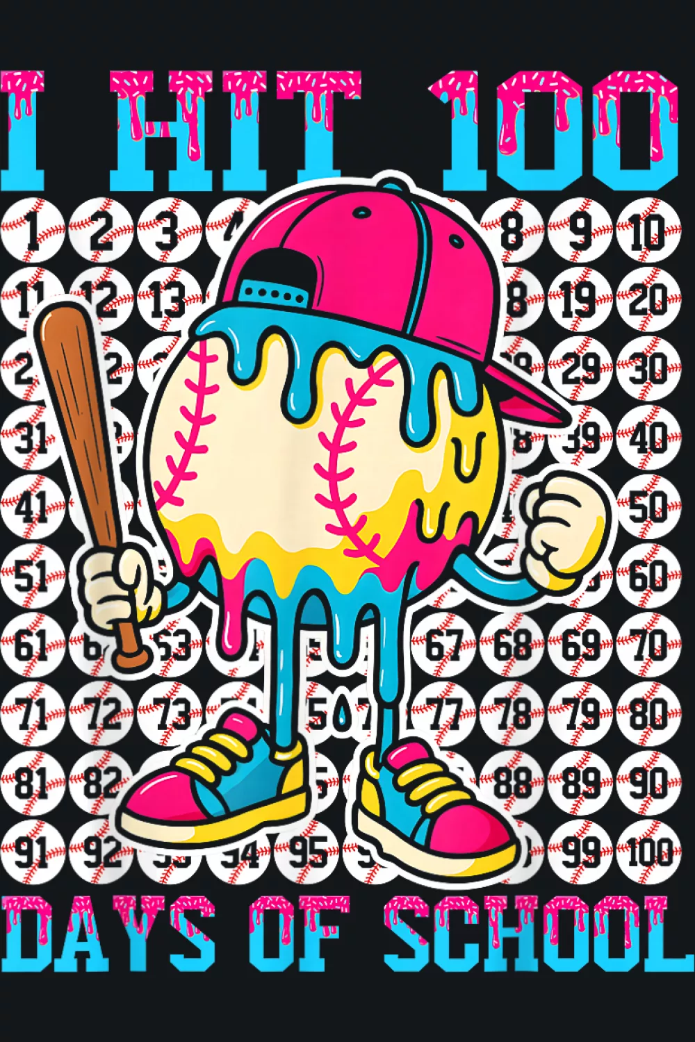 ice cream themed baseball school celebration