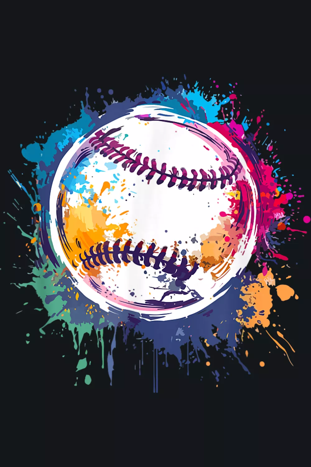 Color wheel flare with center pop