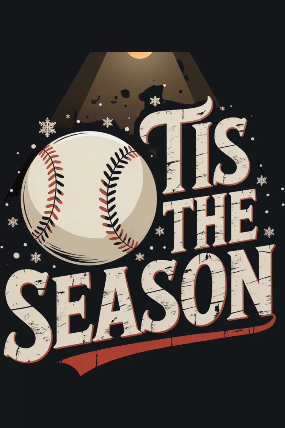 Baseball mom friendly seasonal slogan that works for cheering, travel days, and casual errands.