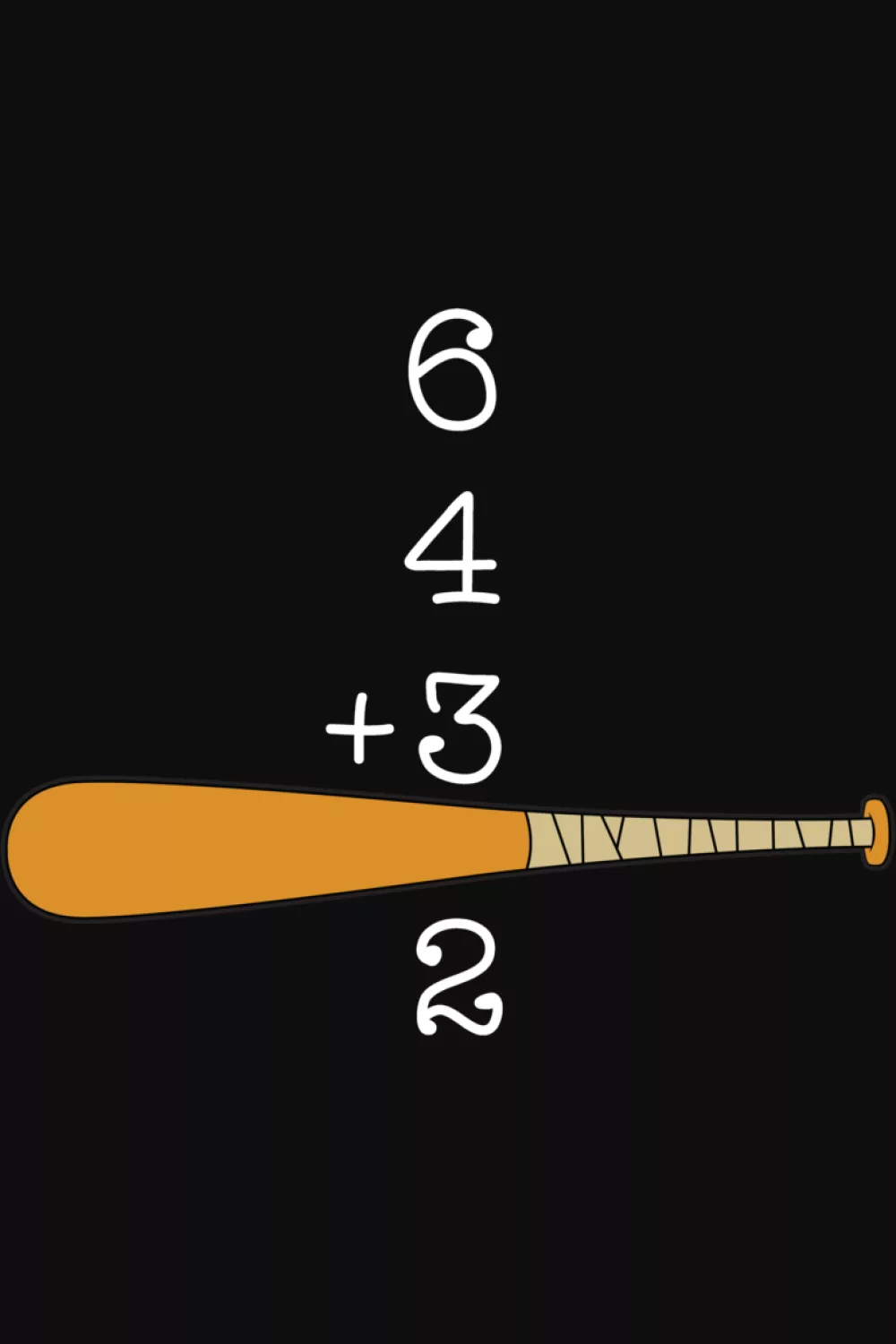 Turn two 6 4 3 diagram with bat