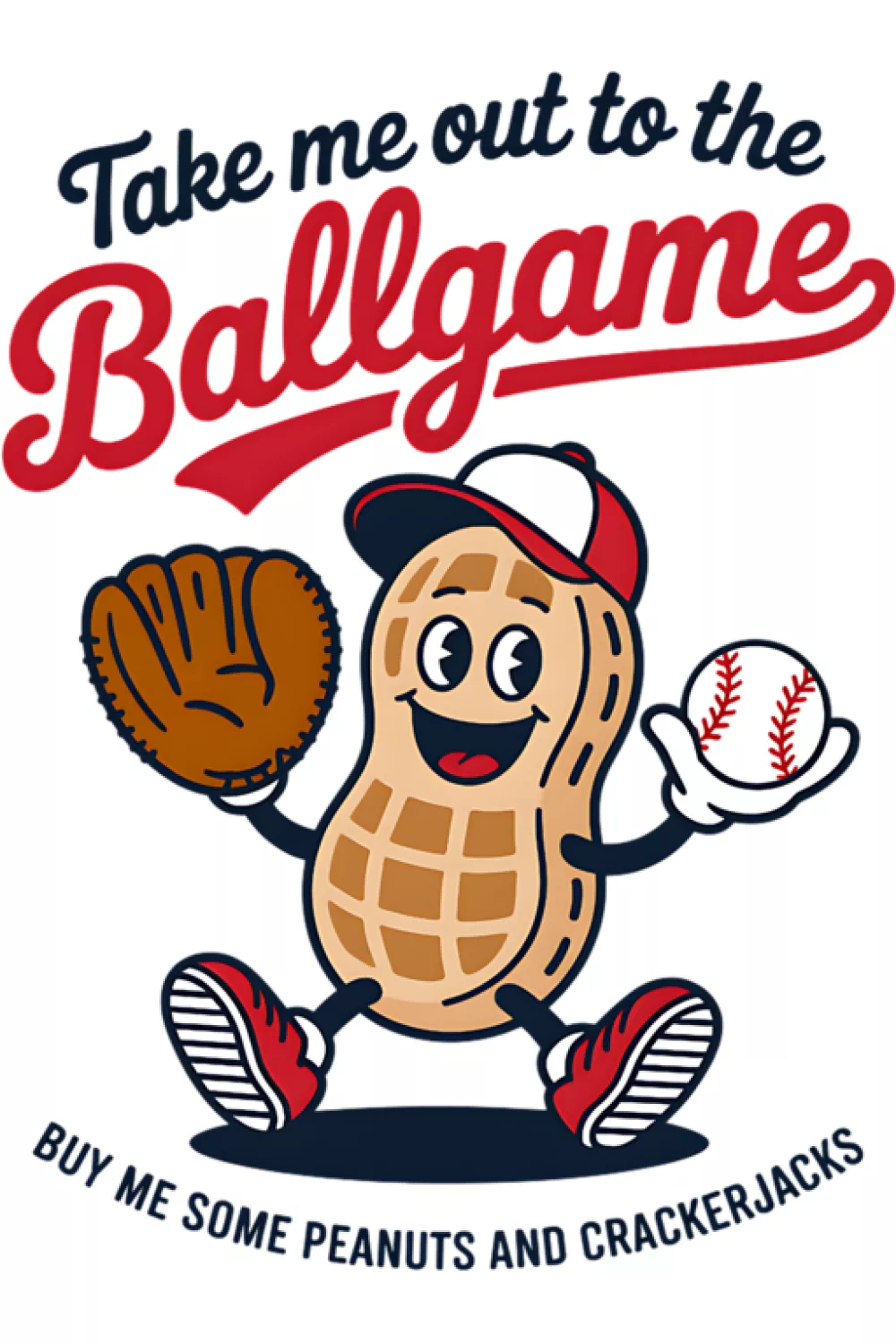Baseball mom humor with a playful ballpark line that suits team snacks, carpool, and cheering duty.