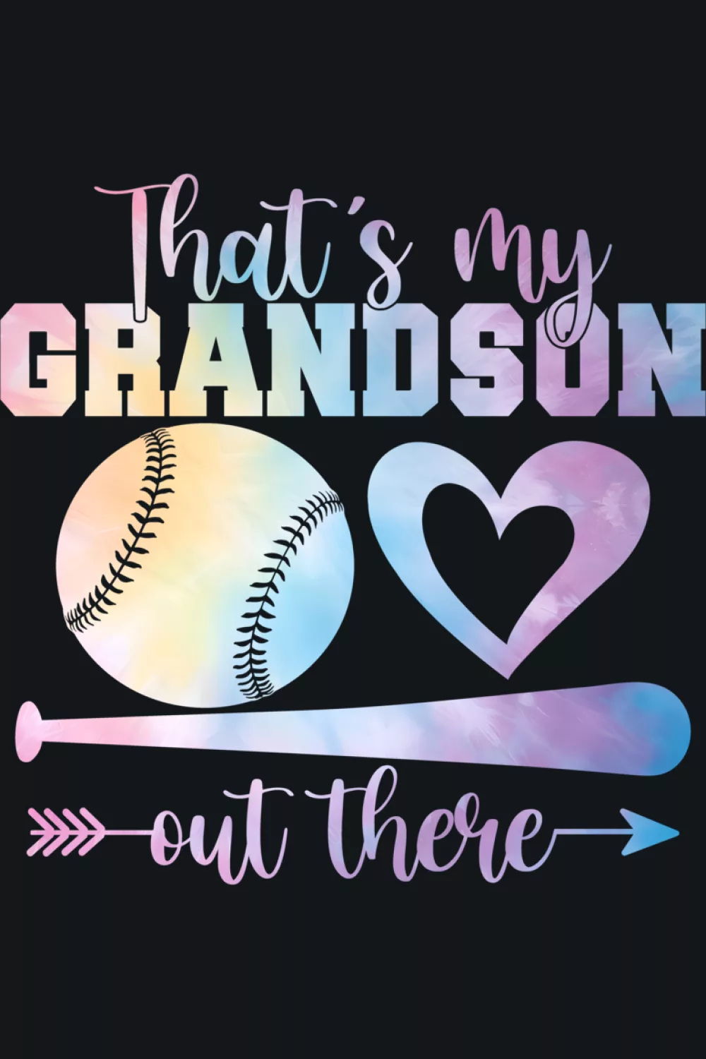 mother day baseball grandma support outfit