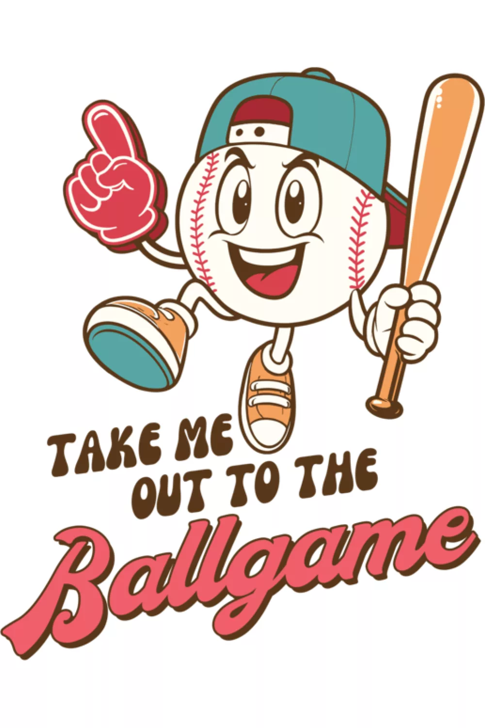 Player and superfan vibe that feels ready for warmups, bullpen hangs, and post game food stops.