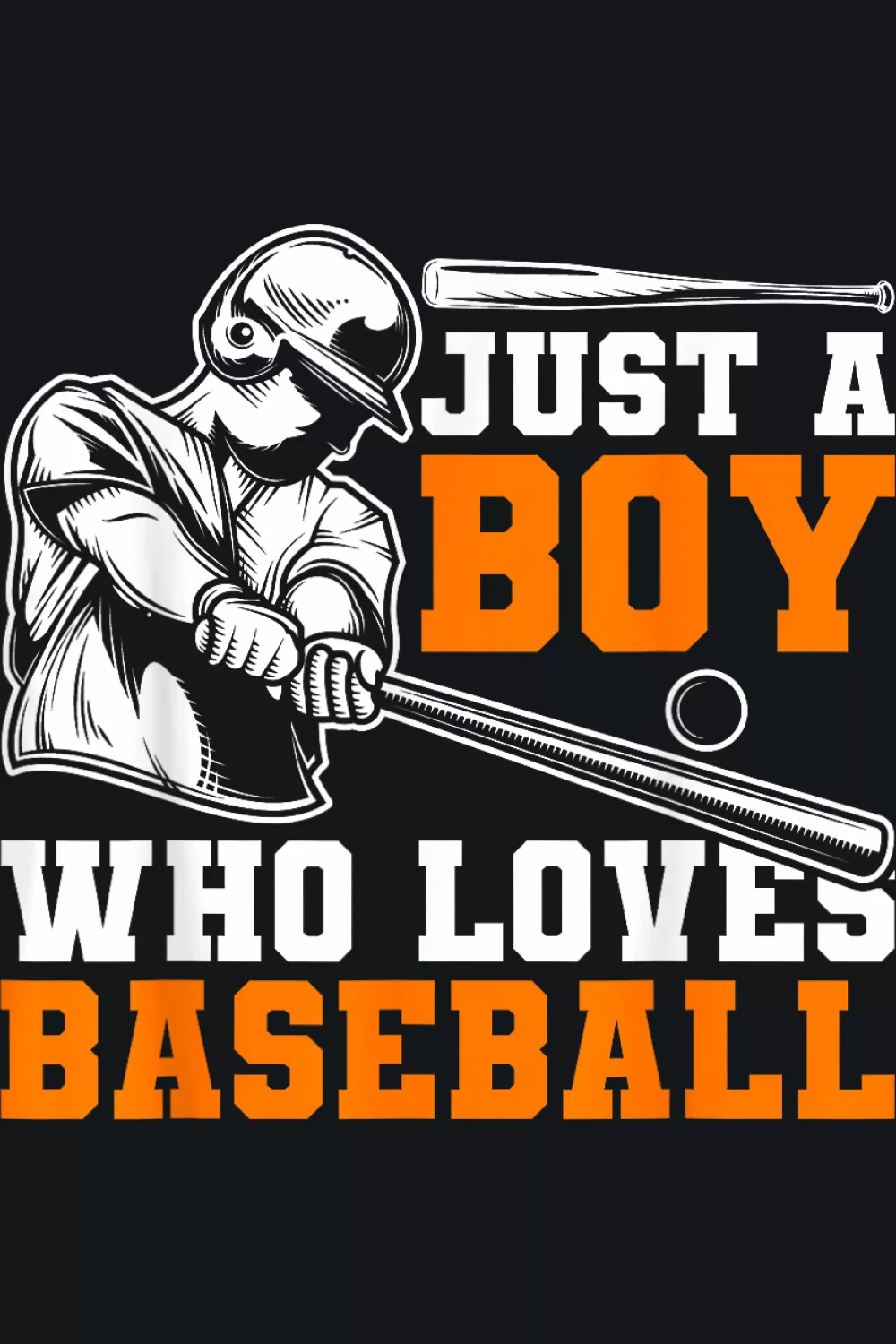 Batter pose design celebrating focus and love of baseball