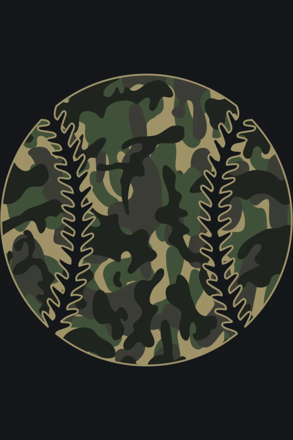Classic forest camo baseball for outdoor themed outfits