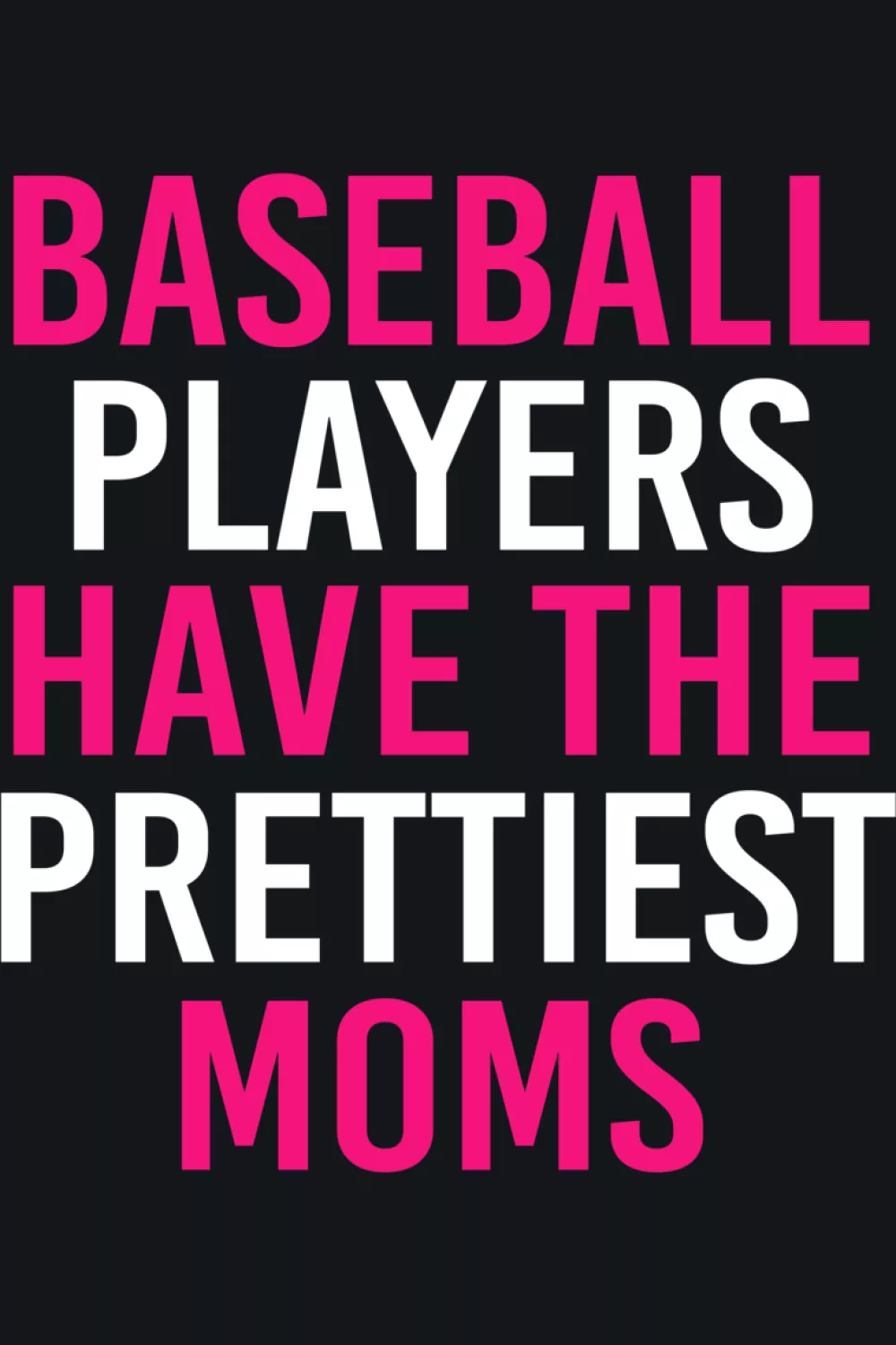 Cute vintage baseball mom mood for fans who like a softer look with a playful compliment.