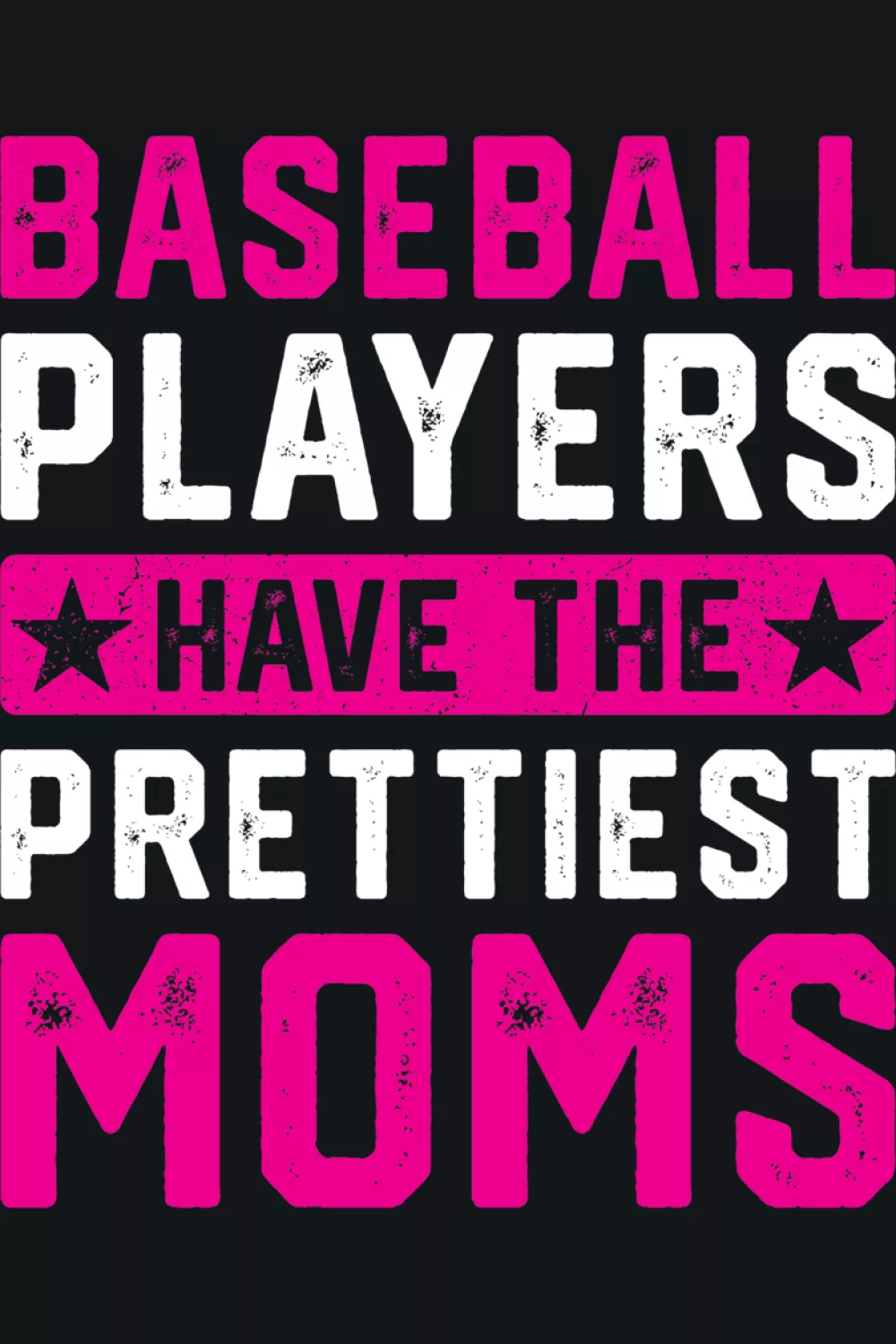 Bold mom pride statement with a lively, high contrast look that stands out in photos.