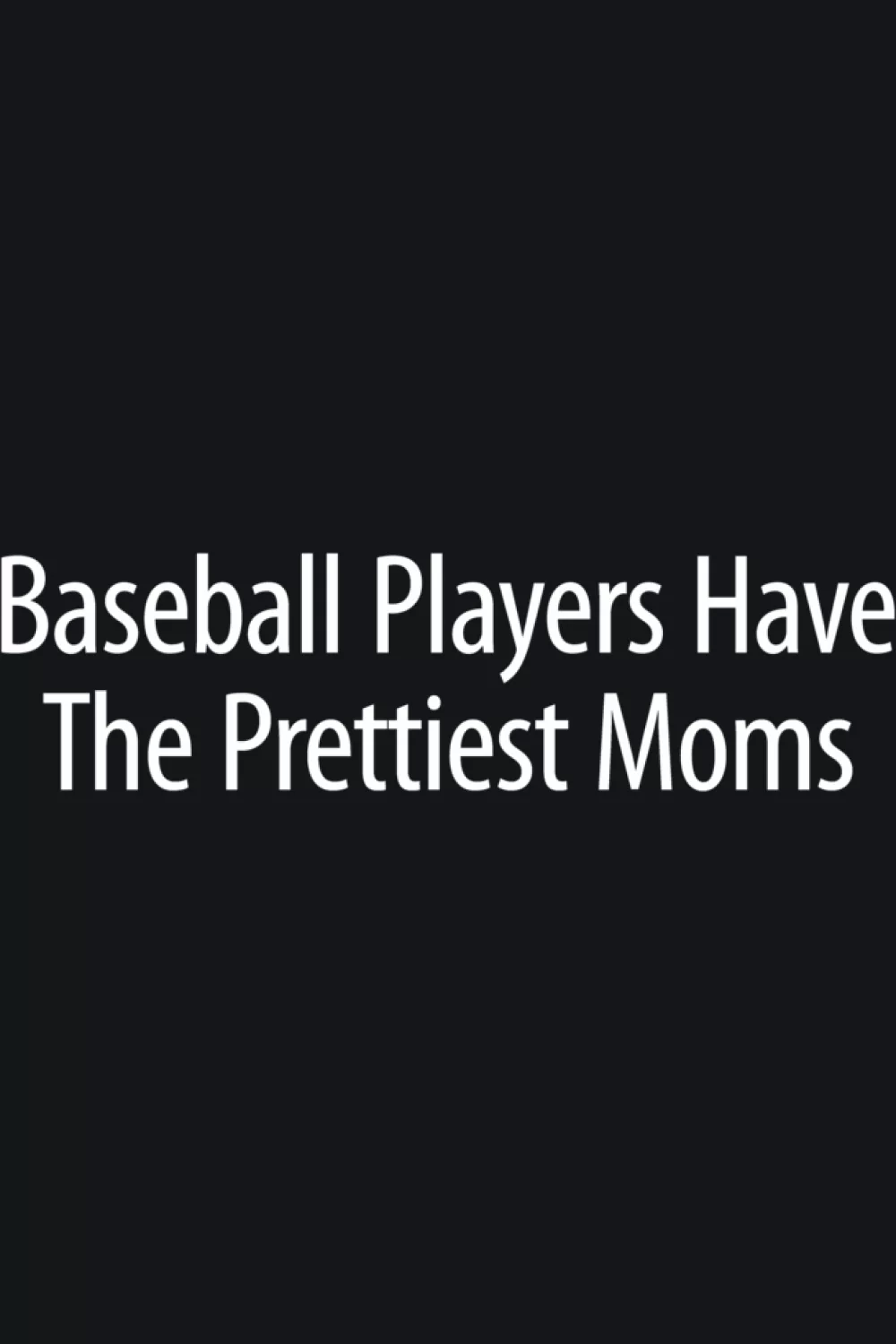Minimal text forward mom pride look that keeps the focus on the message.