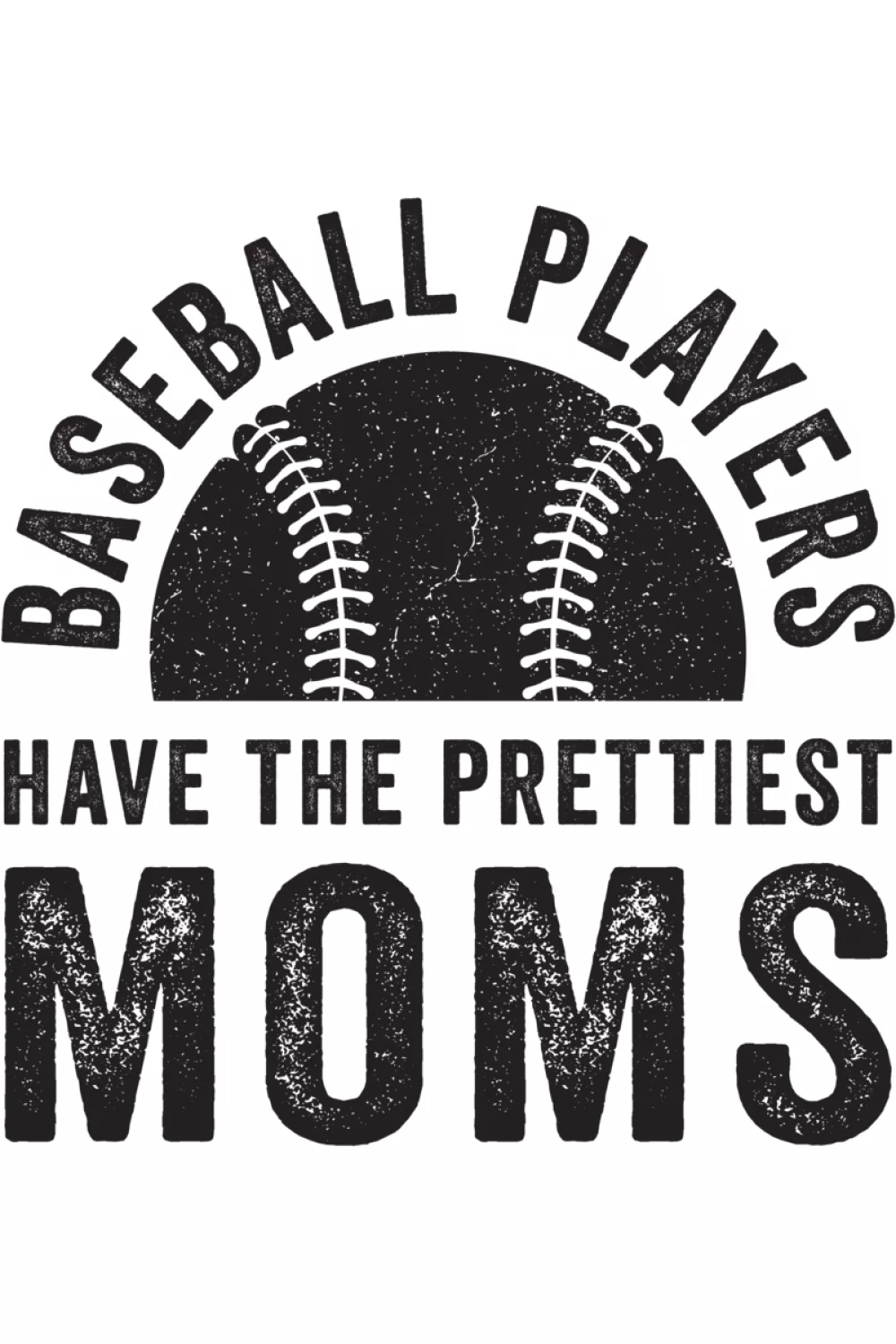 Badge style mom pride statement with a classic sports feel for game day outfits.