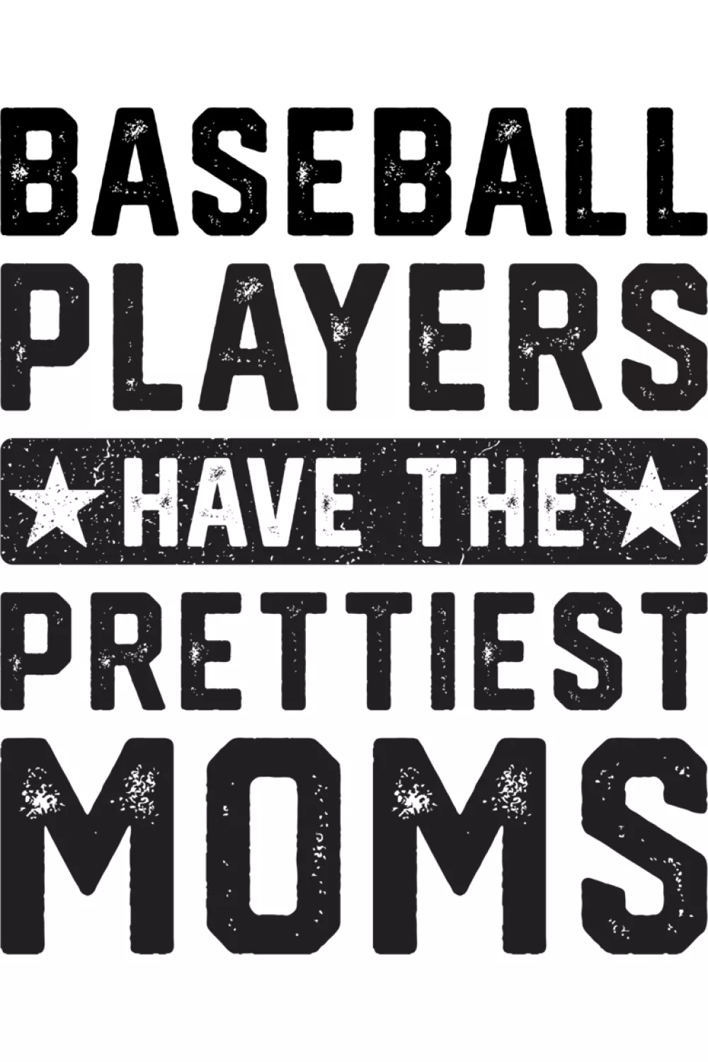Strong contrast mom pride message for supporters who want a bold, confident look.