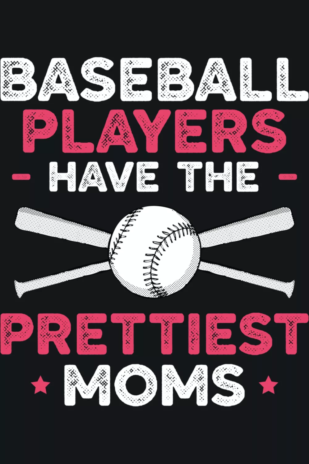 Sporty mom pride statement with a clean baseball theme for easy outfit planning.