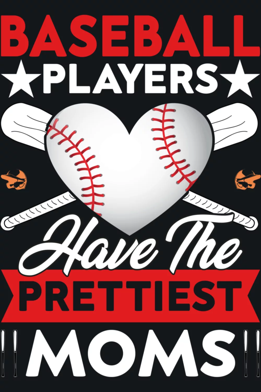 Playful baseball mama mood for moms who like a cute message with a confident twist.