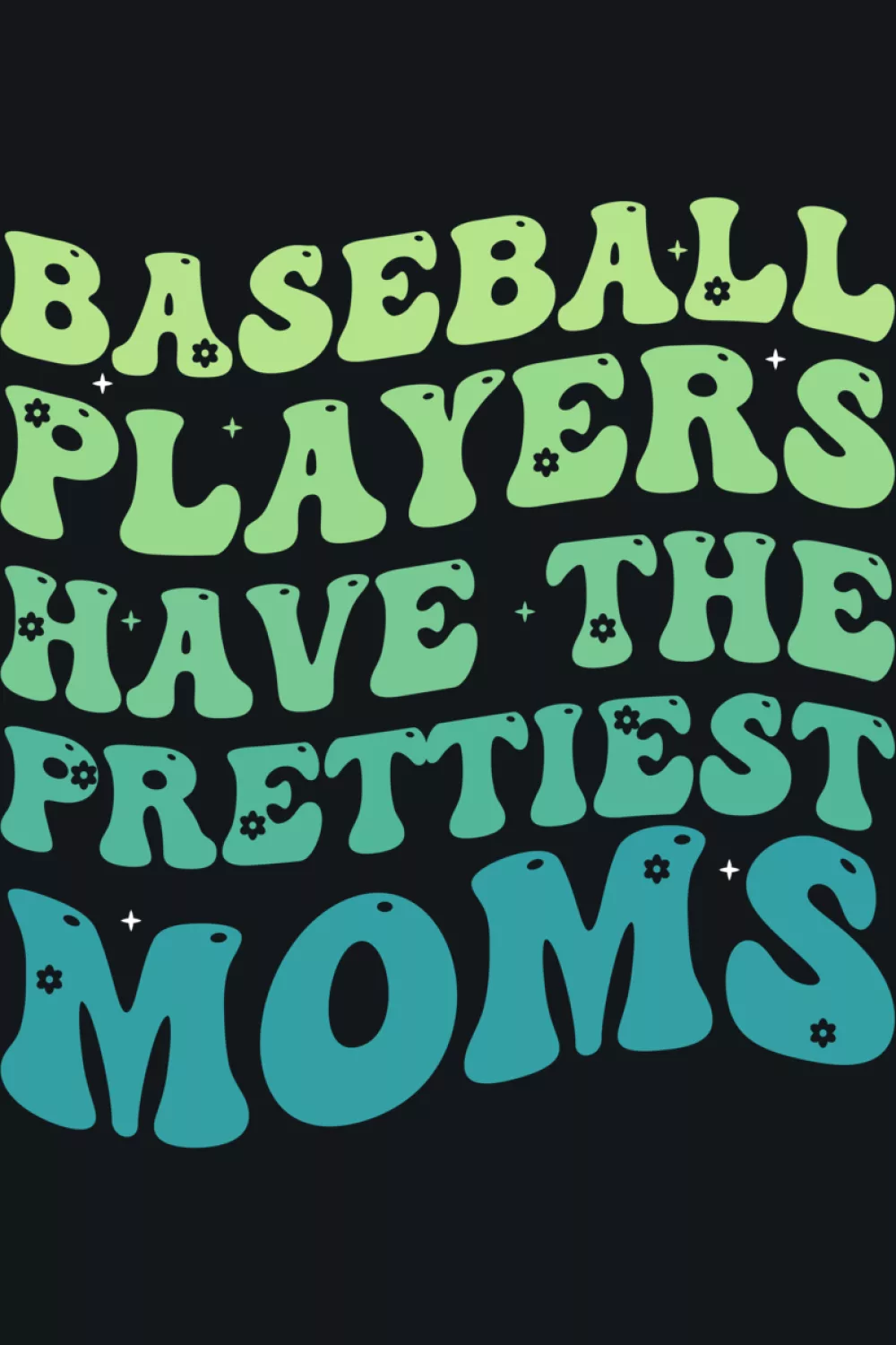 Bright baseball mama vibe for fans who like cheerful color and a friendly, supportive feel.