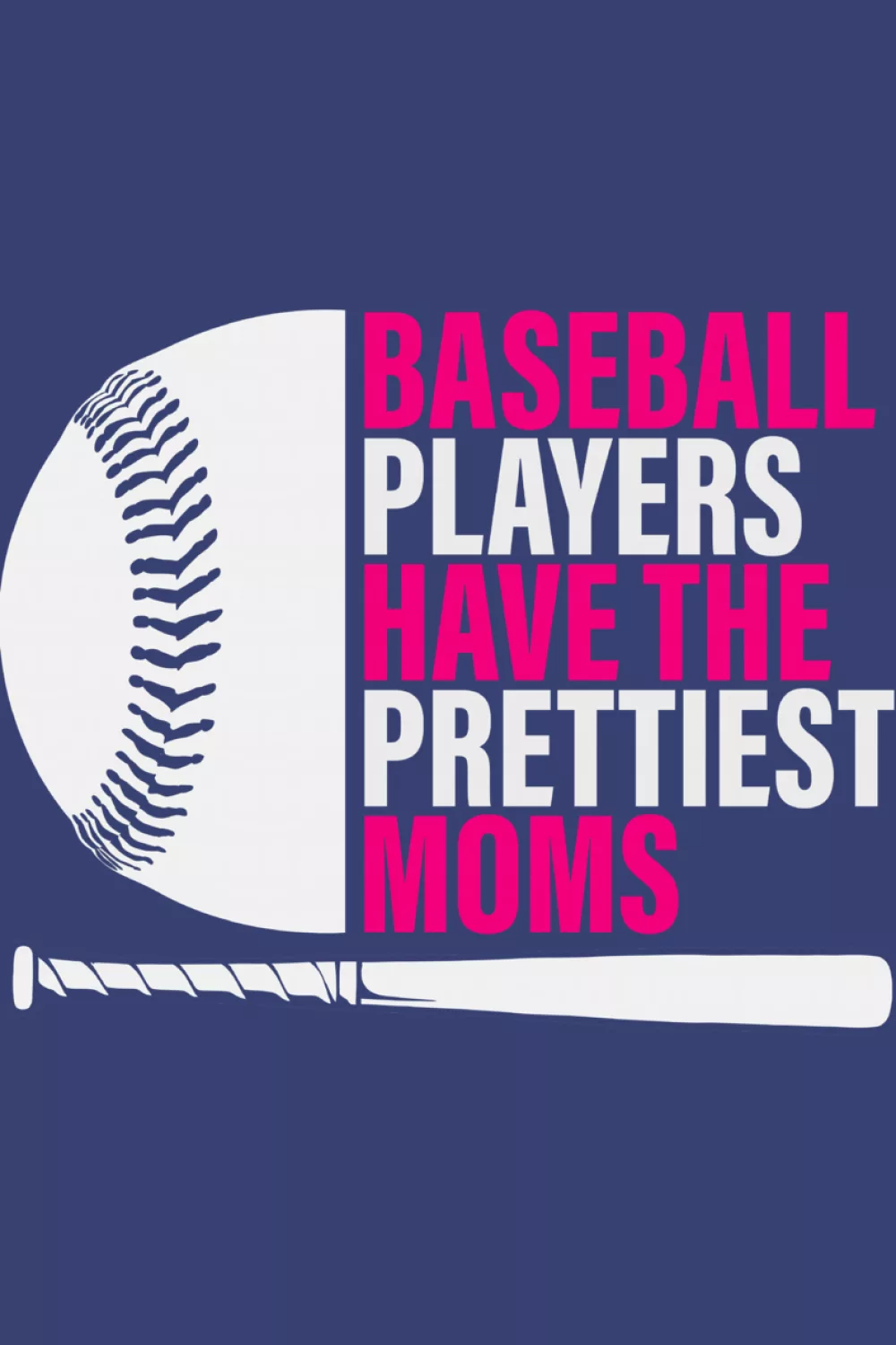 Photo friendly baseball mom pride message that feels upbeat and supportive for families.