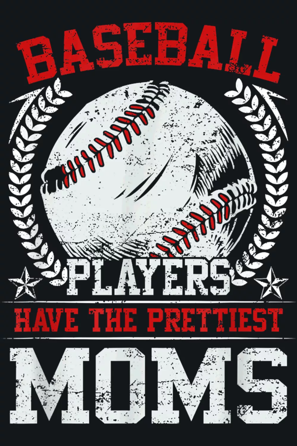 Mothers Day baseball mom pride idea that feels great as a gift from boys and kids in the family.
