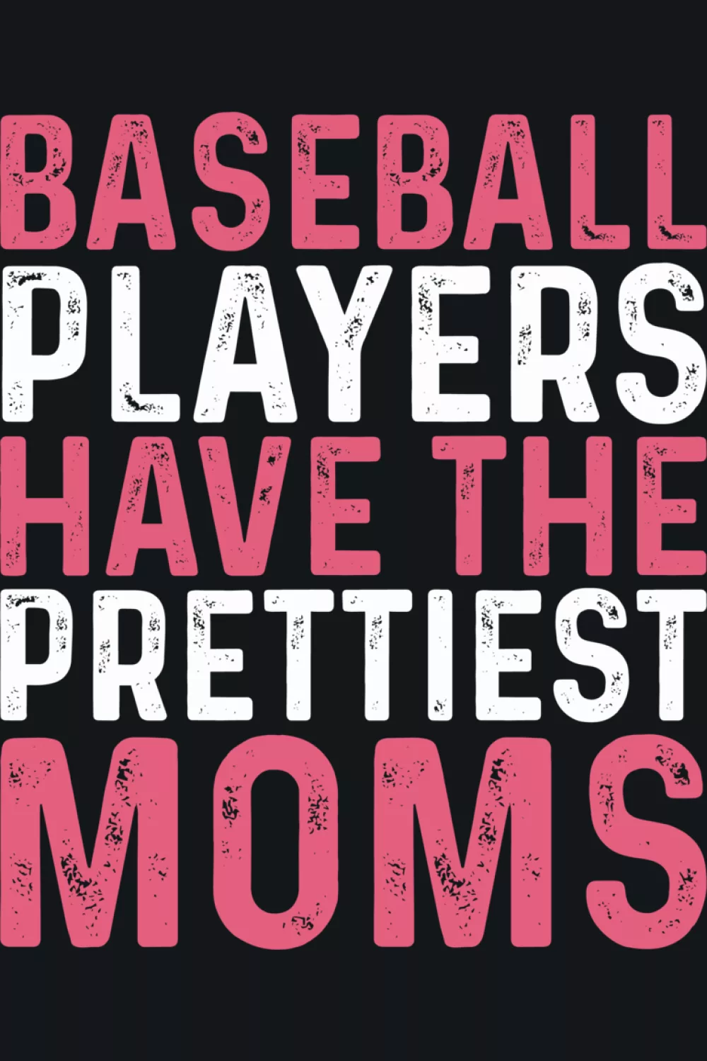 vintage baseball players have the prettiest moms with a throwback feel for proud supporters who want a simple game day outfit.