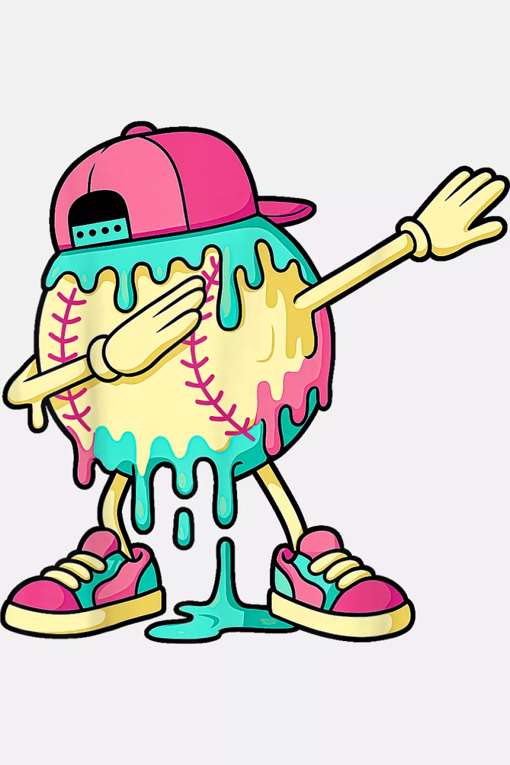 Kid style dabbing with melting scoop