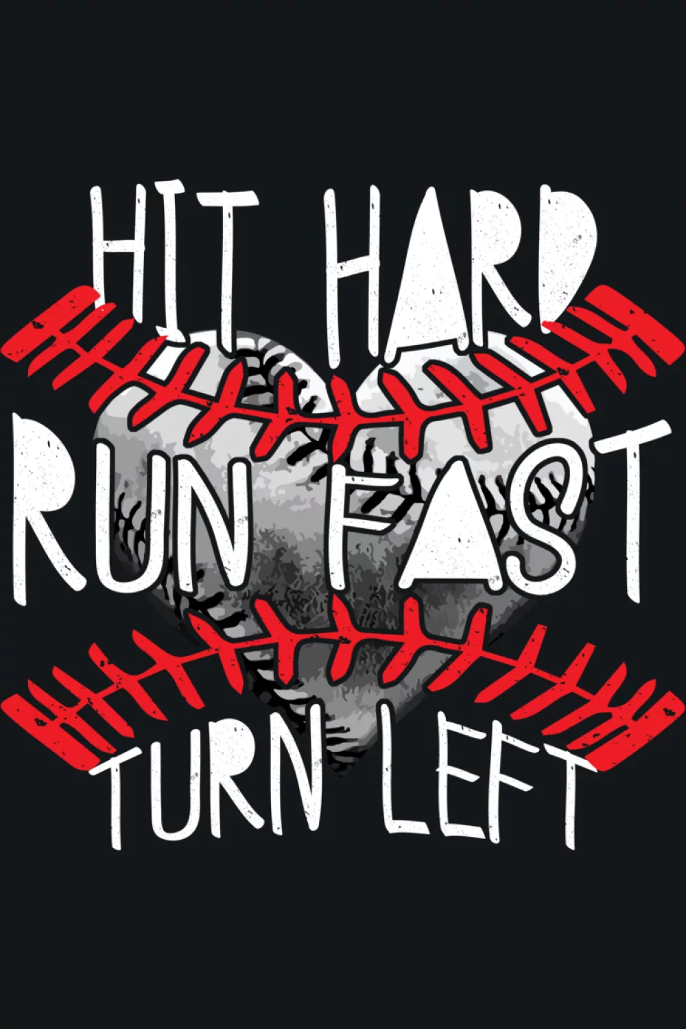 Softball player friendly badge with clear lettering and a simple diamond sport feel.