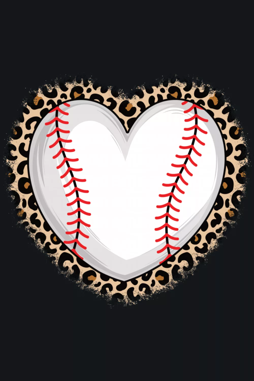 41+ Love Baseball Heart Shirt Design Ideas for Game Day and Valentines Day 60 Cute baseball heart for women and girls with a sweet, simple style.