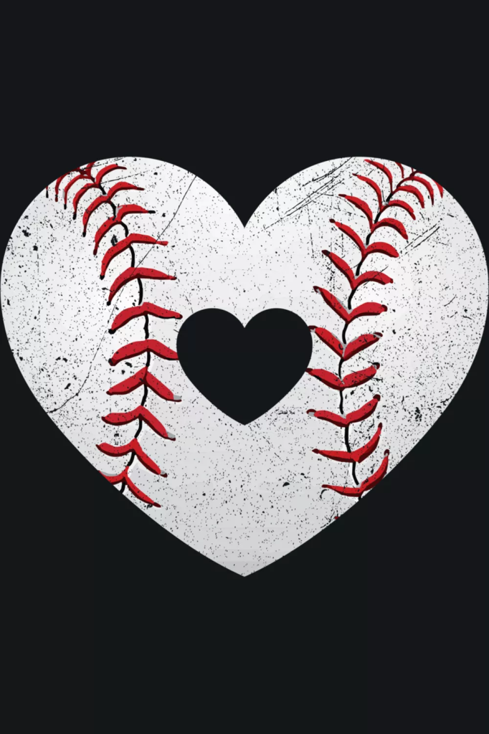 41+ Love Baseball Heart Shirt Design Ideas for Game Day and Valentines Day 63 Softball mom and dad love baseball heart for family sports weekends.