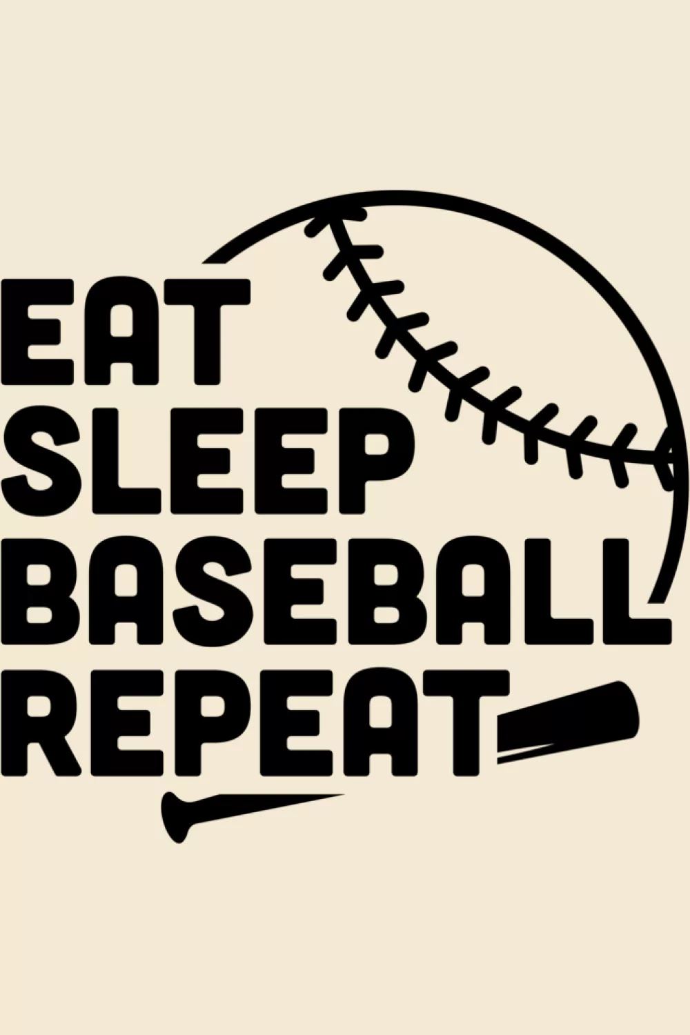 Eat Sleep Baseball Repeat sports gift edition