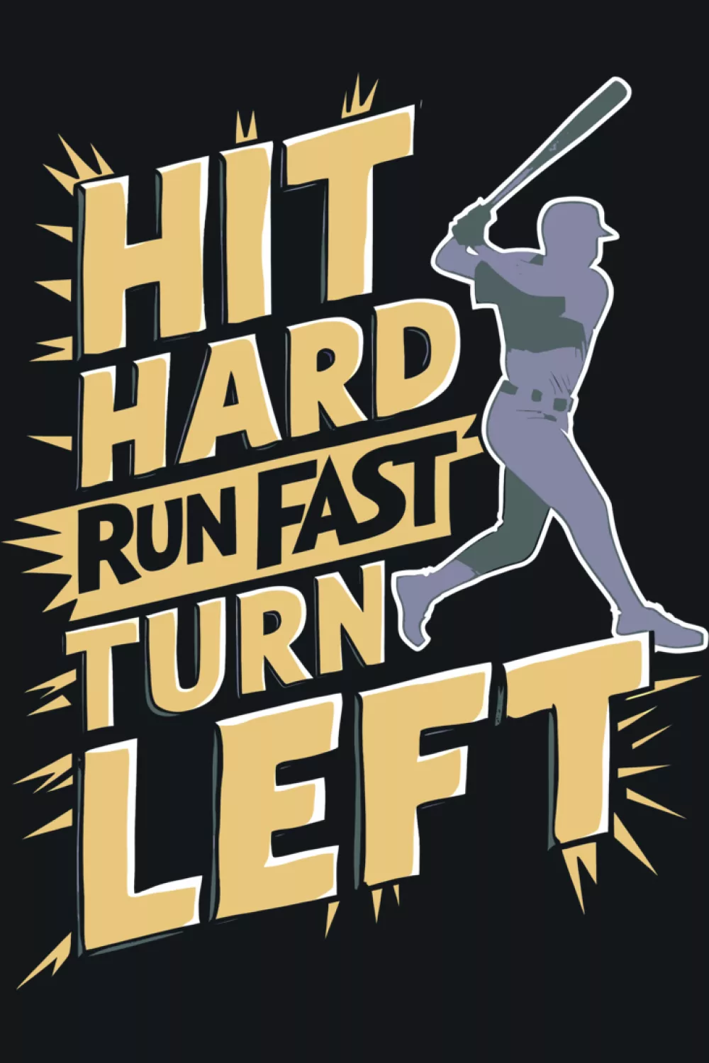 Fan gift style quote graphic that feels lighthearted and easy to give to any baseball lover.