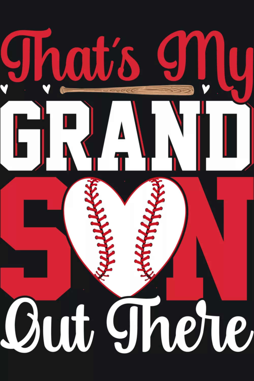 funny baseball grandma and grandpa style