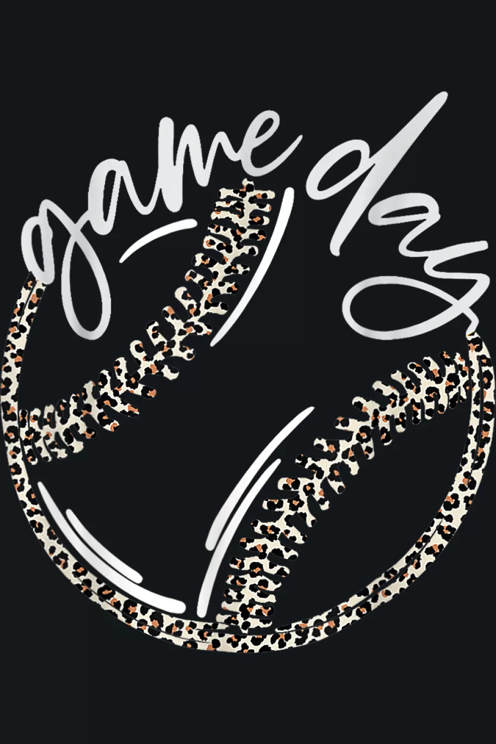 Leopard accent game day theme for fans who want a bold look that still feels sporty.