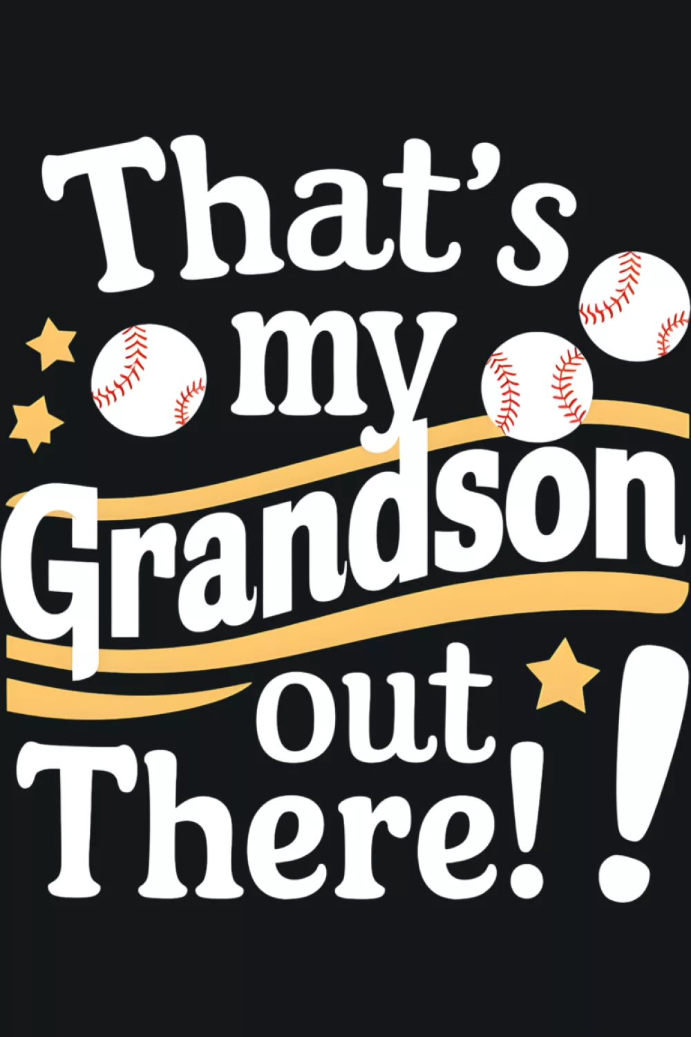 Grandparents baseball outfit with humor