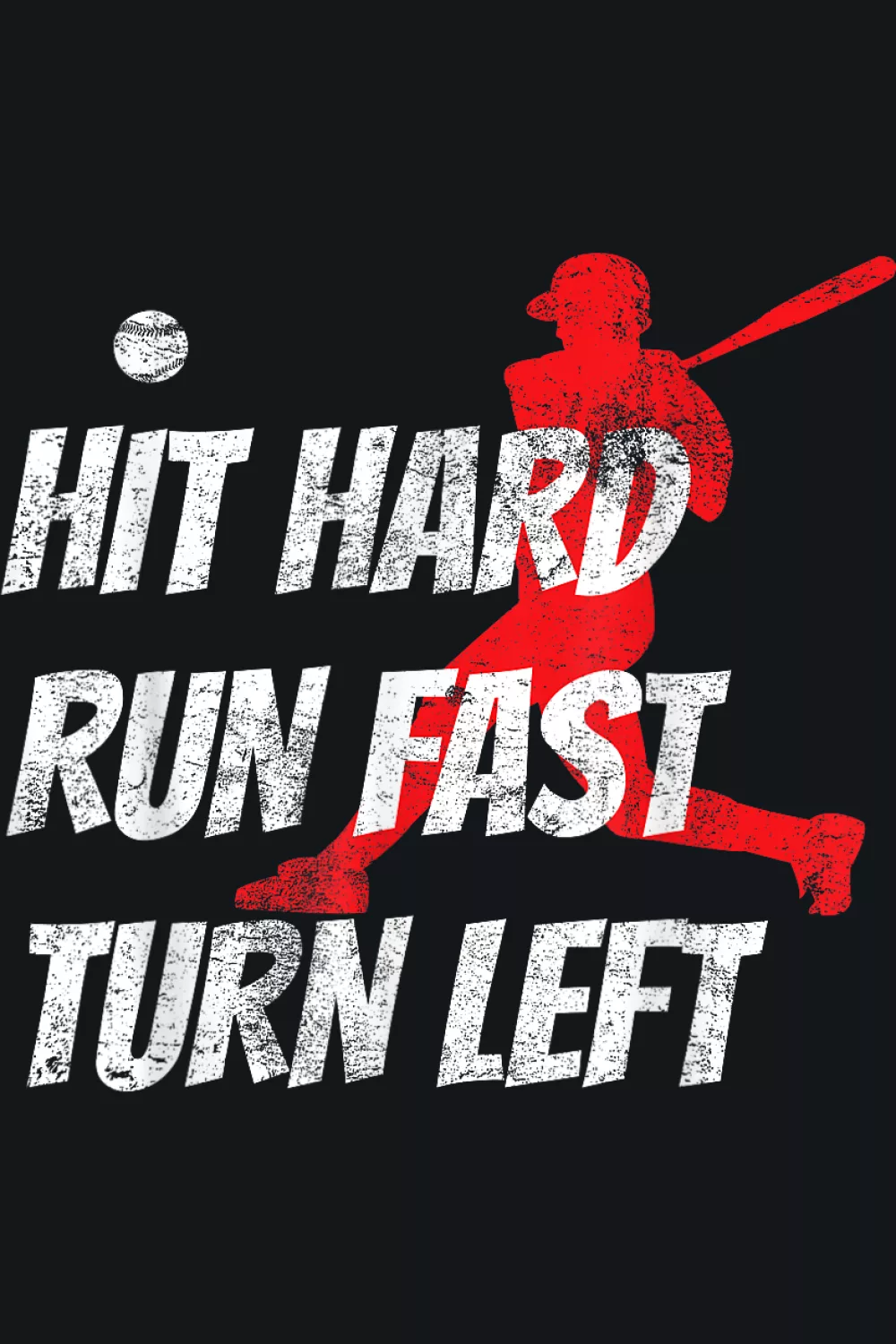 Gift friendly baseball quote concept with a simple layout that is easy to style and share.