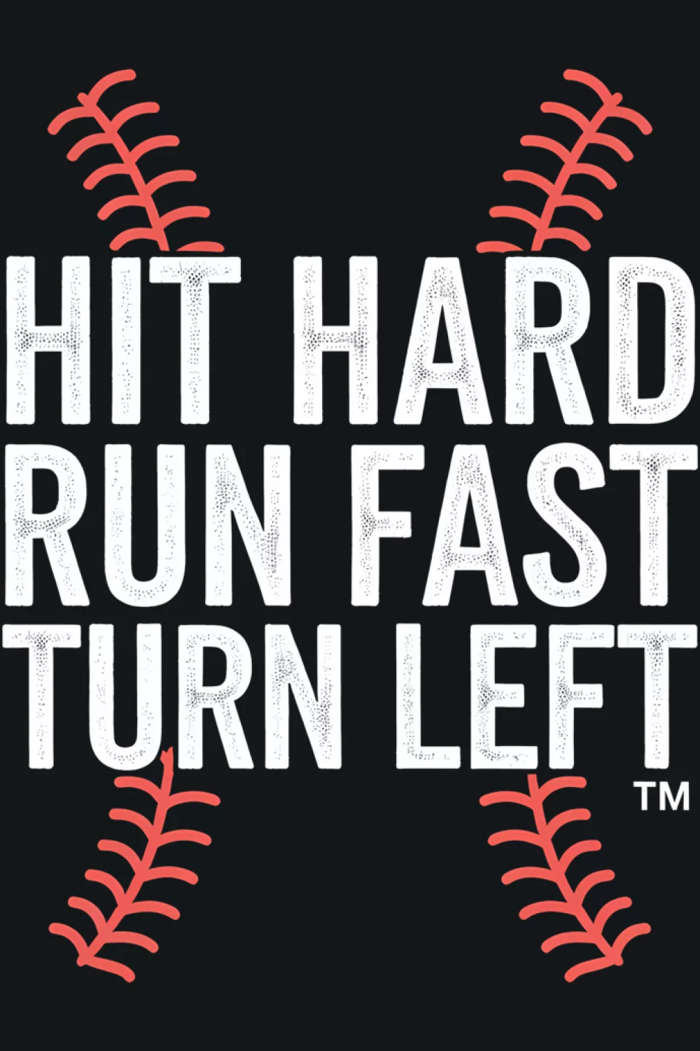 Playful baseball message with bold lettering that feels like a friendly challenge to the skeptics.