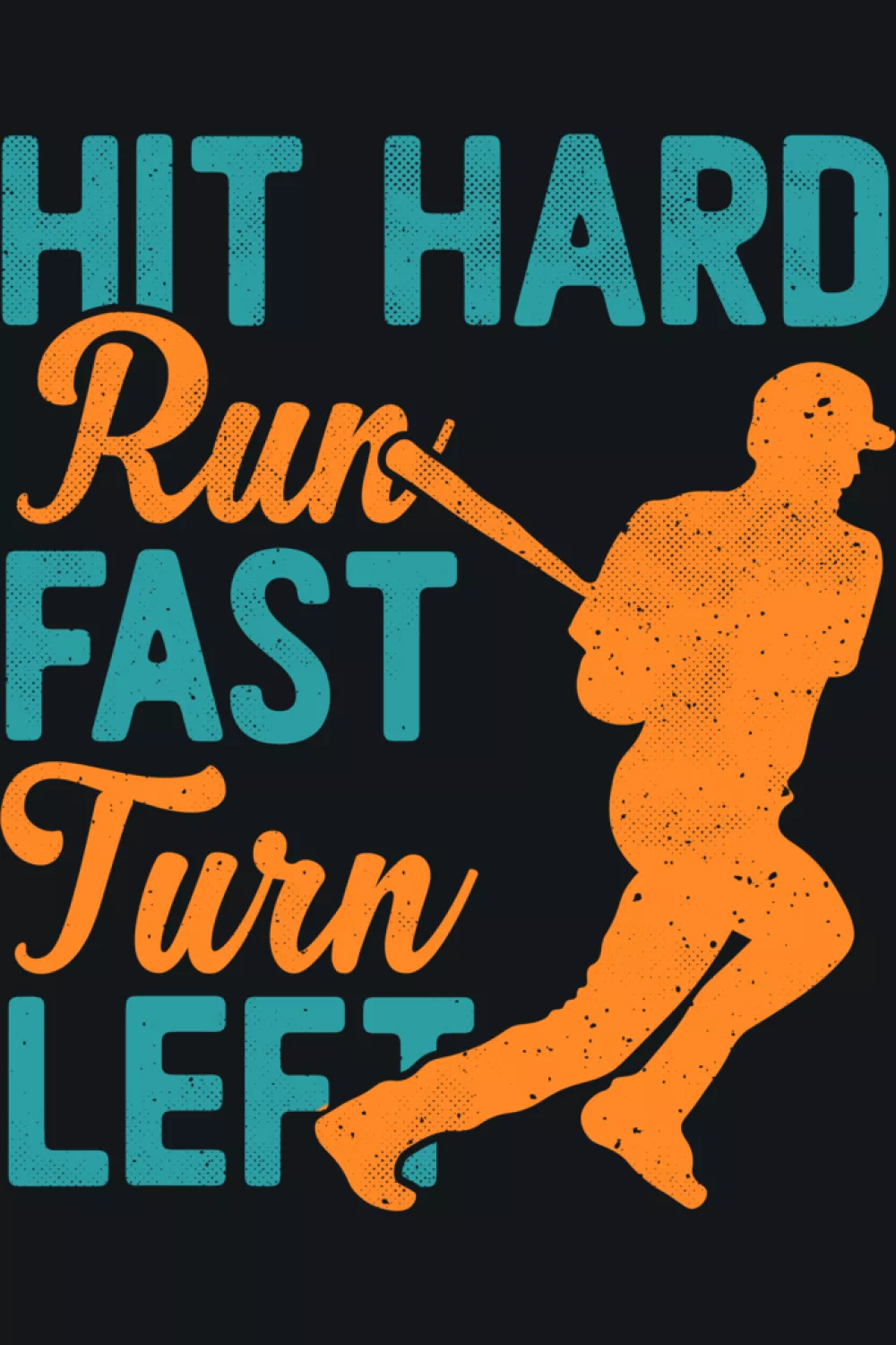 Colorful sporty layout that makes the quote feel energetic and upbeat.